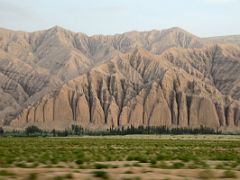 04 Eroded Hills From Highway 219 Just After Leaving Karghilik Yecheng
